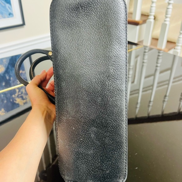 Kate Spade Black Satchel with Glossy Finish - Picture 4 of 5